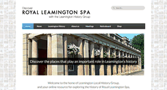 Desktop Screenshot of leamingtonhistory.co.uk